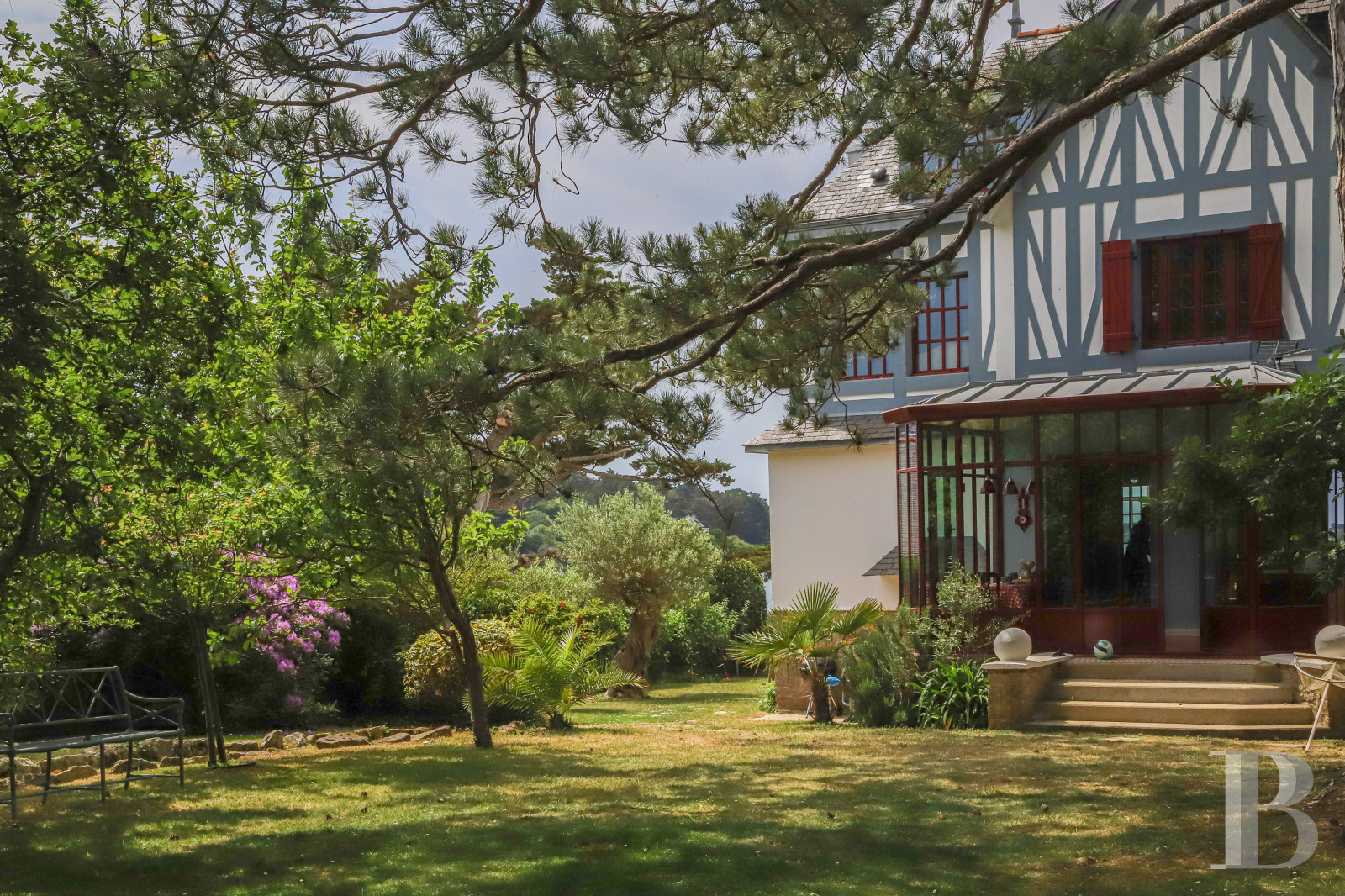 Sur l’Île-aux-Moines, dans le golfe du Morbihan, une maison de famille les pieds dans l’eau - photo  n°29